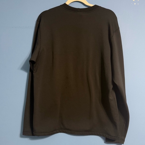 Patagonia‎ Capilene Black Long-Sleeved Size L Fleece Lined Crew - Picture 6 of 6